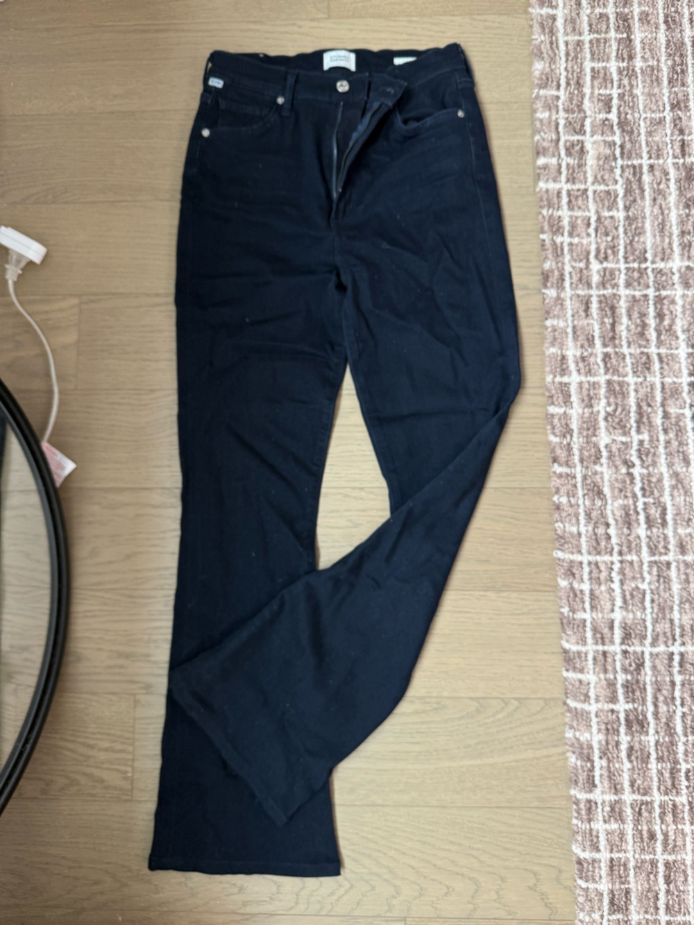 Citizens Of Humanity Dark Wash Flare Jeans